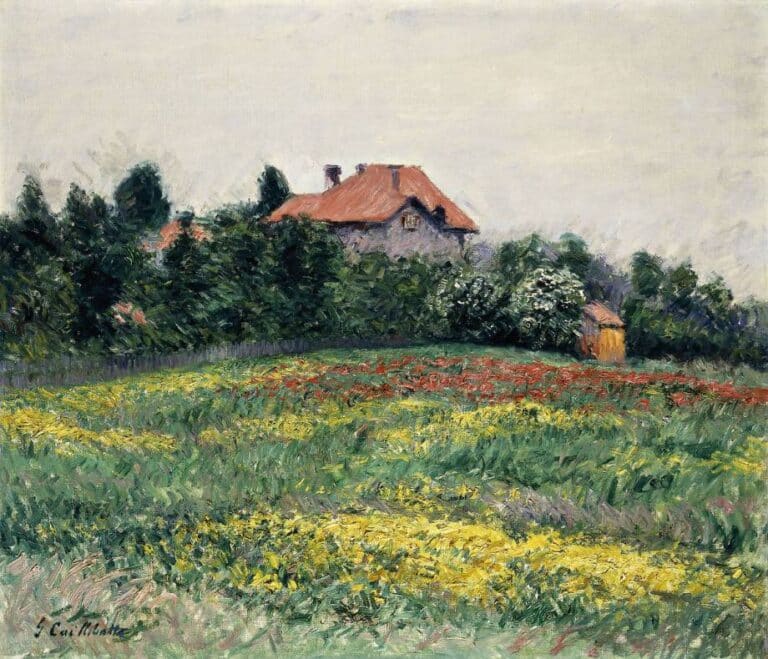 Paysage en Normandie – Caillebotte Gustave Caillebotte