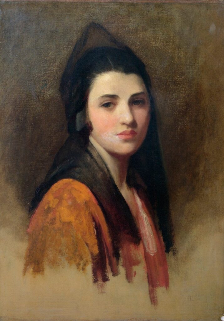 La Mantilla – Luke Fildes Luke Fildes