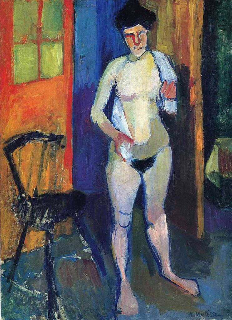 Nu avec une serviette blanche – Matisse Henri Matisse