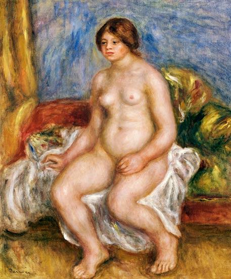 Femme nue sur coussins verts – Pierre-Auguste Renoir Pierre-Auguste Renoir