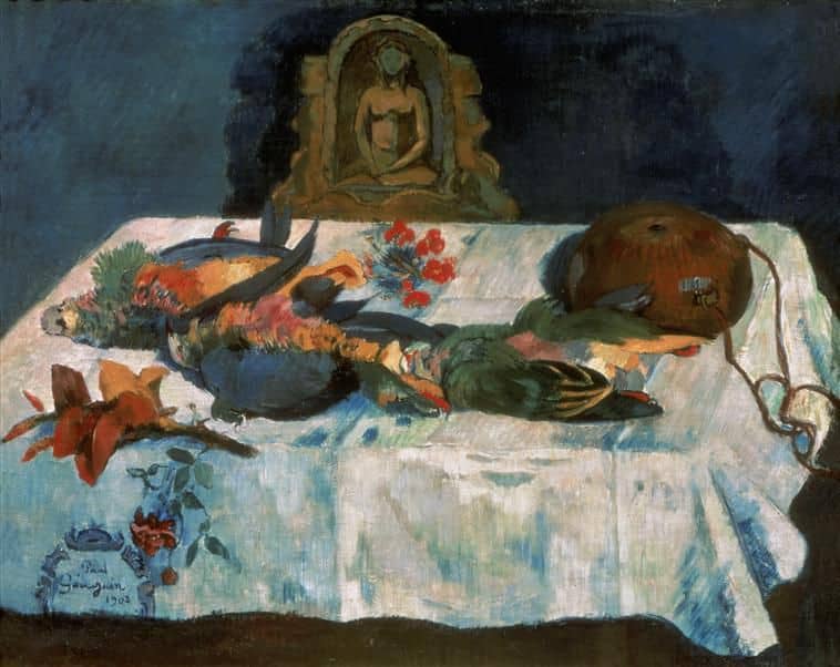 Nature morte aux oiseaux exotiques – Paul Gauguin Paul Gauguin