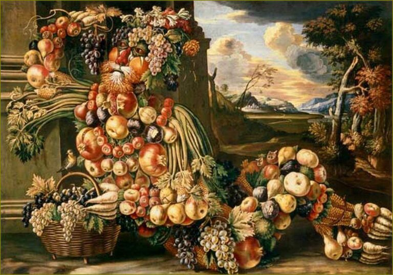 Figure d’été assise – Arcimboldo Giuseppe Arcimboldo