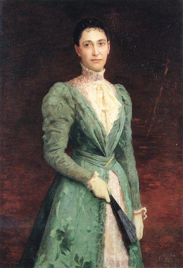 Portrait d’Elizabeth Gardener Bouguereau – Charles-Amable Lenoir Charles-Amable Lenoir