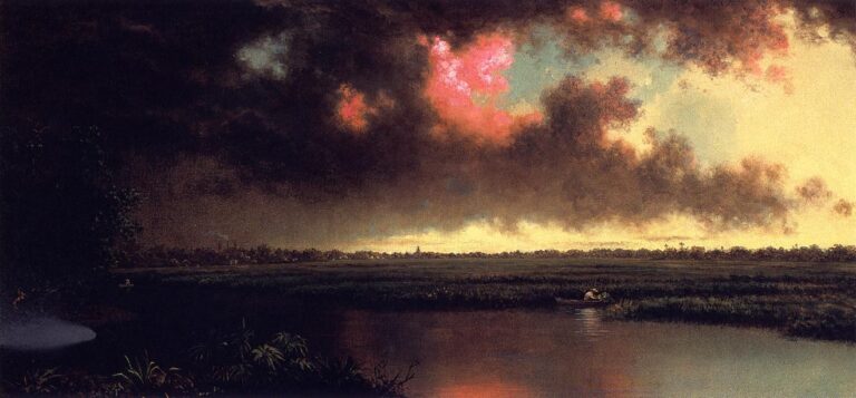 Sur la rivière San Sebastian, Floride – Martin Johnson Heade Martin Johnson Heade