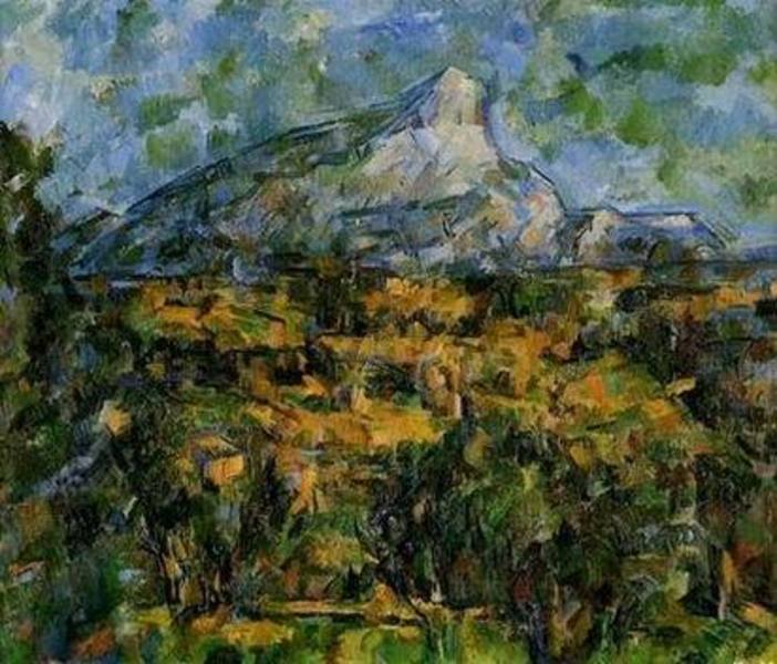 Paysage d’Aix avec le Mont Saint-Victoire – Paul Cézanne Mont Sainte-Victoire de Paul Cézanne