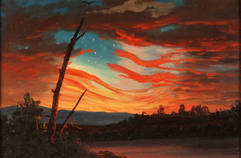 Our Banner in the Sky – Frederic Edwin Church Frederic Edwin Church