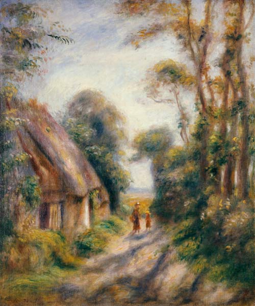 La périphérie de Berneval – Pierre-Auguste Renoir Pierre-Auguste Renoir