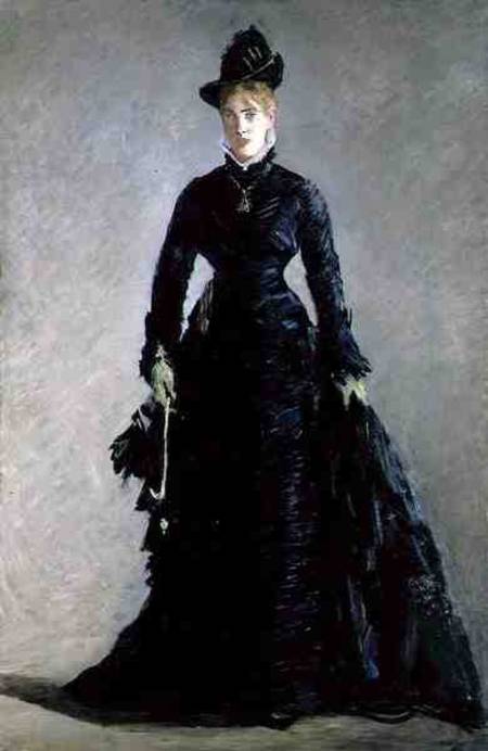 Une dame parisienne – Edouard Manet Édouard Manet