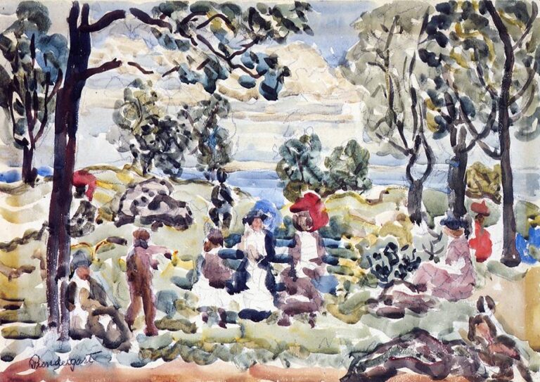 Park, Gloucester – Maurice Prendergast Maurice Prendergast