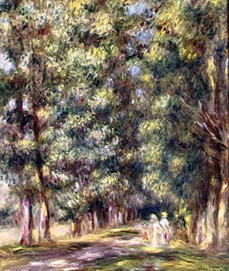 Chemin dans les bois – Pierre-Auguste Renoir Pierre-Auguste Renoir