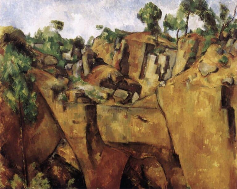 La carrière de Bibémus – Paul Cézanne Paul Cézanne