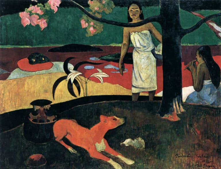 La chanson tahitienne des bergers – Paul Gauguin Paul Gauguin