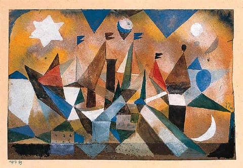 Des bateaux qui naviguent, attendant la tempête – Paul Klee Paul Klee