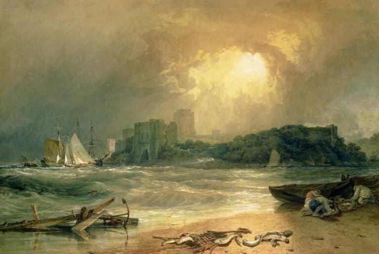 Château de Pembroke – William Turner William Turner