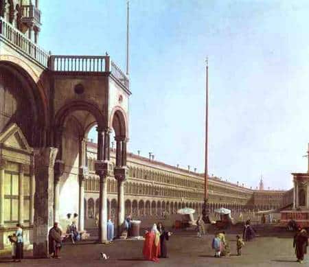 Piazza di San Marco vue du Palais des Doges – Giovanni Antonio Canal Giovanni Antonio Canal