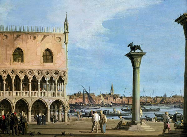 La Piazzetta di San Marco en regardant vers le sud, Venise – Giovanni Antonio Canal Giovanni Antonio Canal