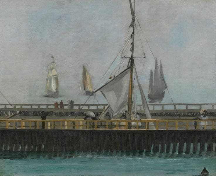 La jetée de Boulogne-sur-Mer – Edouard Manet Édouard Manet