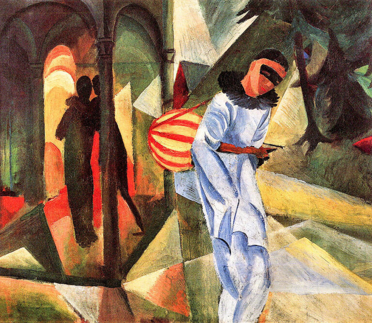 Pierrot – August Macke August Macke