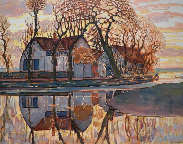 Ferme près de Duivendrecht – Mondrian Piet Mondrian