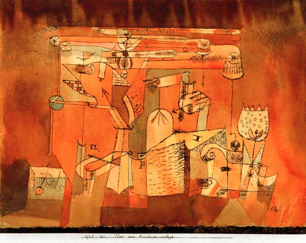 Plan d’une usine de machines – Paul Klee Paul Klee