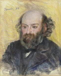 Portrait de Paul Cézanne (1839-1906) – Pierre-Auguste Renoir Pierre-Auguste Renoir