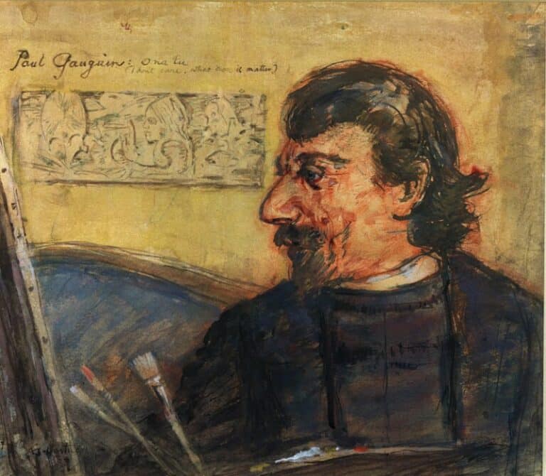 Portrait de Paul Gauguin – Paul Gauguin Paul Gauguin