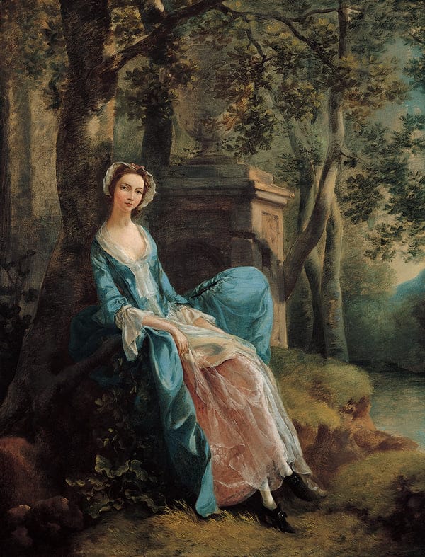 Portrait d’une femme (peut-être de la famille Lloyd) – Thomas Gainsborough Thomas Gainsborough