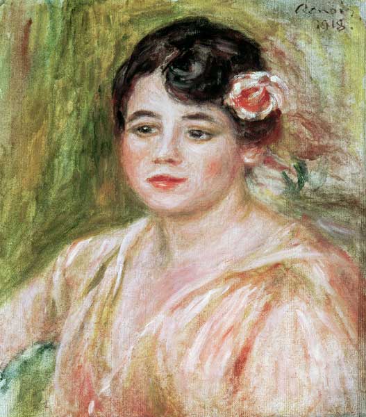 Portrait d’Adèle Besson – Pierre-Auguste Renoir Pierre-Auguste Renoir