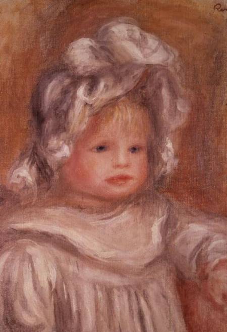 Le portrait d’un enfant – Pierre-Auguste Renoir Pierre-Auguste Renoir