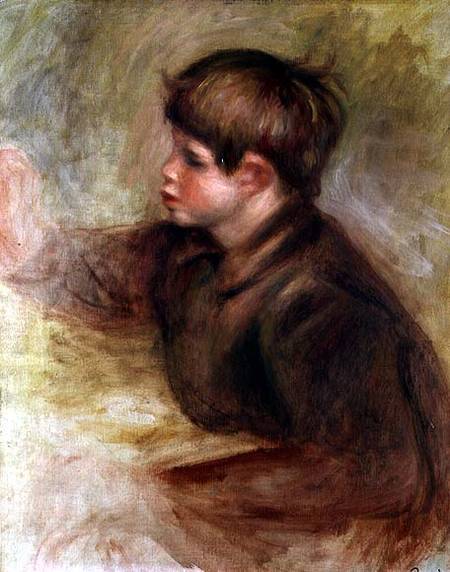 Peinture du portrait de Coco – Pierre-Auguste Renoir Pierre-Auguste Renoir