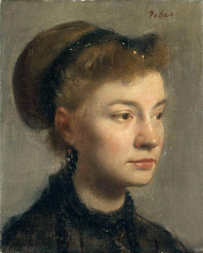 Jeune femme – Edgar Degas Edgar Degas