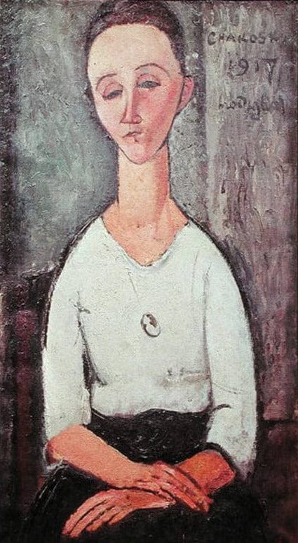 Portrait de Madame Chakowska – Amadeo Modigliani