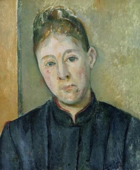 Portrait o. Madame Cézanne de Paul Cézanne Paul Cézanne