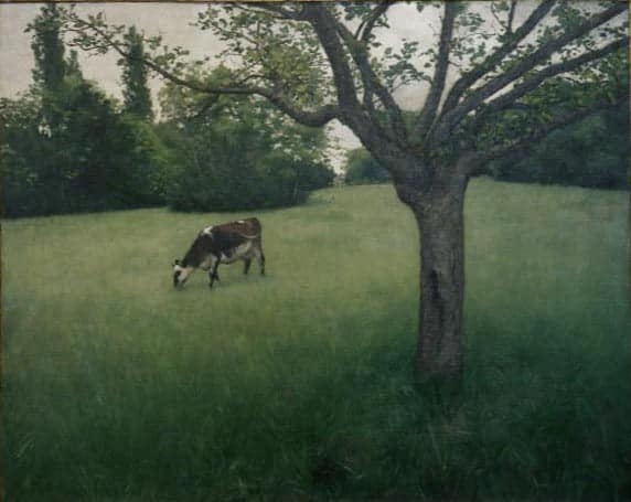 Prairie à Yerres – Caillebotte Gustave Caillebotte