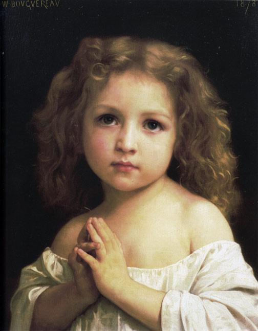 Prière – William Bouguereau William Bouguereau