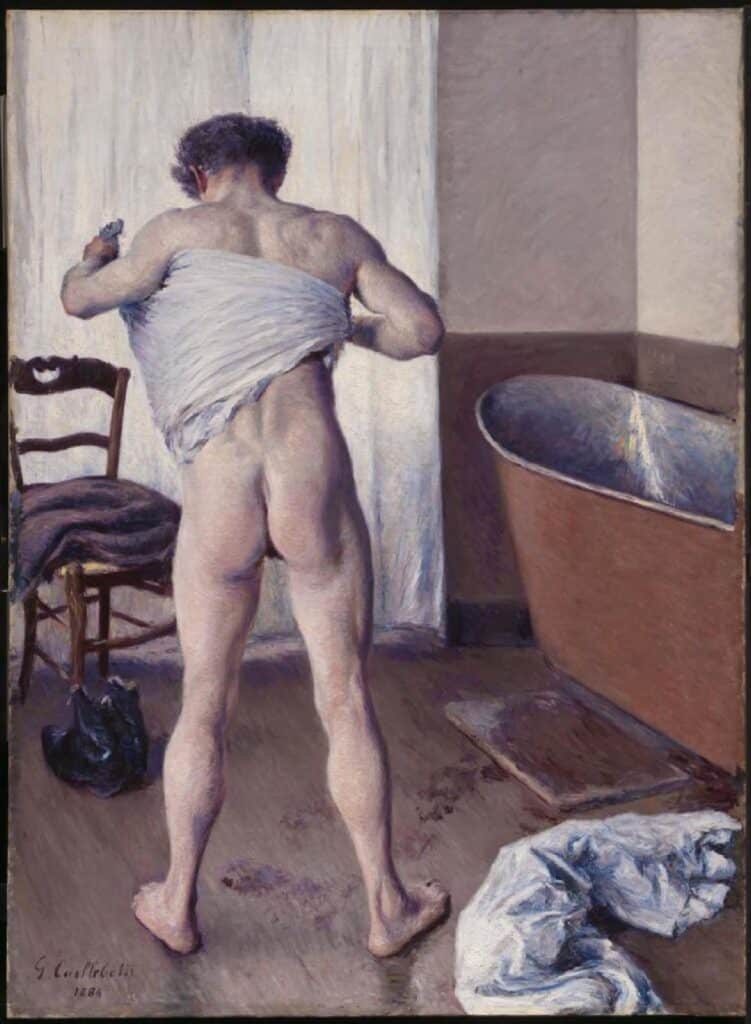 Homme au bain – Caillebotte Gustave Caillebotte