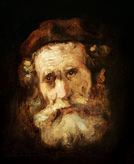 A Rabbi – Rembrandt van Rijn Rembrandt van Rijn