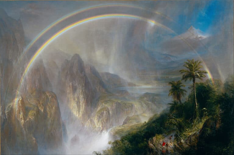 Saison des pluies sous les tropiques – Frederic Edwin Church Frederic Edwin Church