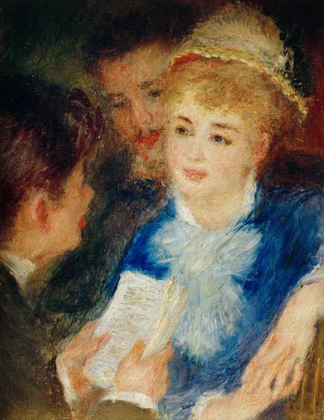 Lecture du rôle  – Pierre-Auguste Renoir Pierre-Auguste Renoir