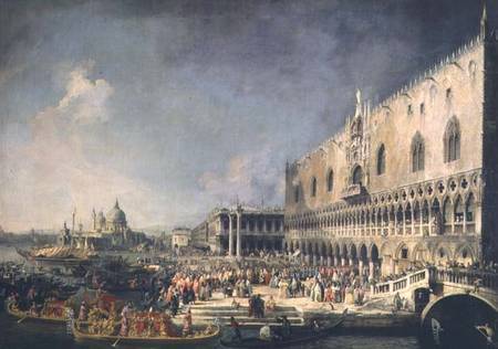 La réception de l’ambassadeur de France à Venise – Giovanni Antonio Canal Giovanni Antonio Canal