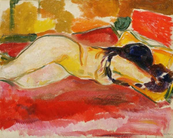 Nu féminin couché – Edvard Munch Edvard Munch