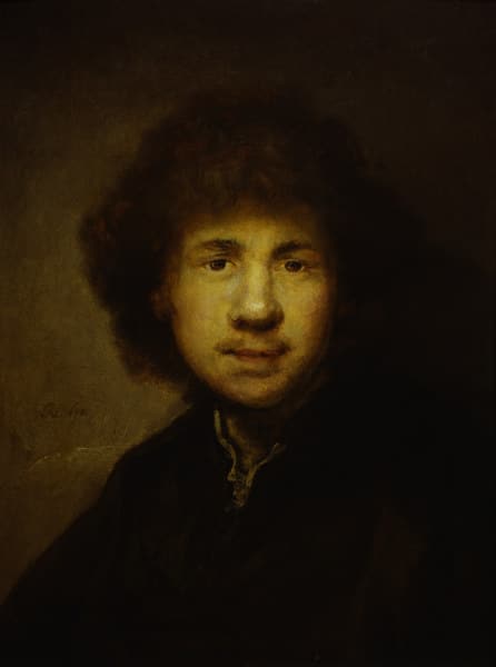 Autoportrait 1630 – Rembrandt van Rijn Rembrandt van Rijn