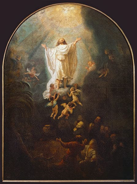 Ascension du Christ 1636 – Rembrandt van Rijn Rembrandt van Rijn