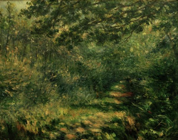 Chemin forestier c.1875 – Pierre-Auguste Renoir Pierre-Auguste Renoir