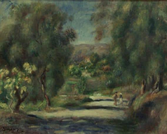 Paysage de Cagnes 1900 – Pierre-Auguste Renoir Pierre-Auguste Renoir