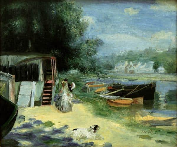 Le lieu de baignade 1871 – Pierre-Auguste Renoir Pierre-Auguste Renoir