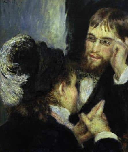 La conversation c.1878 – Pierre-Auguste Renoir Pierre-Auguste Renoir