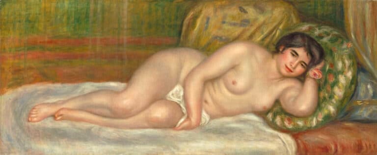 Femme nue couchée – Pierre-Auguste Renoir Pierre-Auguste Renoir