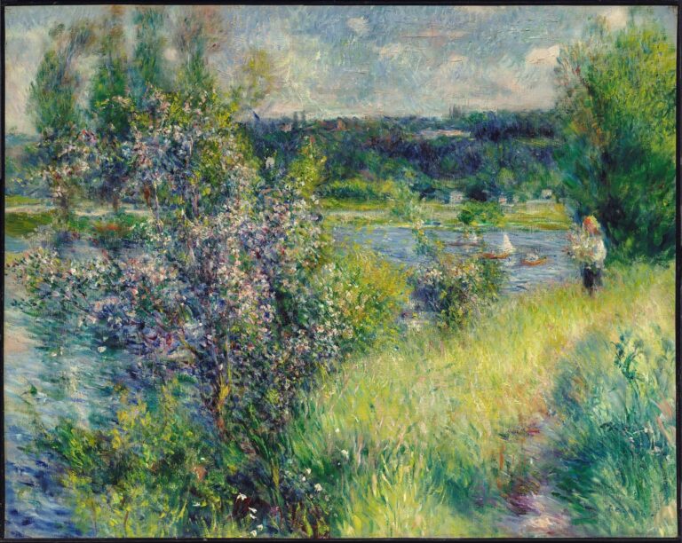 La Seine à Chatou – Pierre-Auguste Renoir Pierre-Auguste Renoir