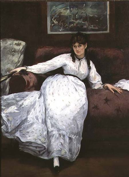 Portrait de Berthe Morisot – Edouard Manet Édouard Manet